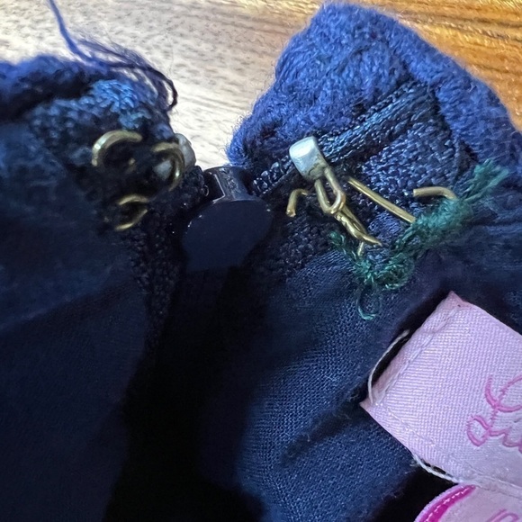 Lilly Pulitzer Marta Dress in True Navy, Truly Floral Lace, Size 10 - Picture 8 of 15